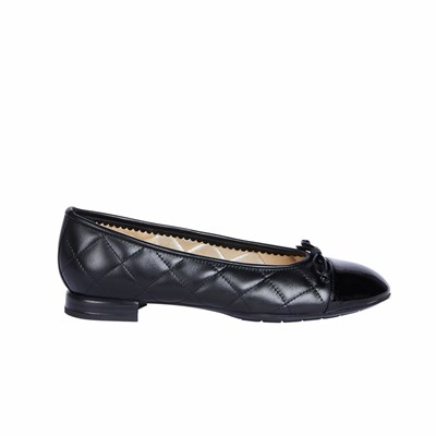Brunate Gesteppt Ballerina Ballerinas Damen Schwarz | BVCA95213