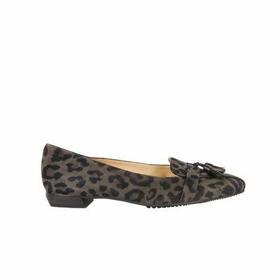 Brunate Hausschuhe Ballerinas Damen Leopard | GWYJ98763