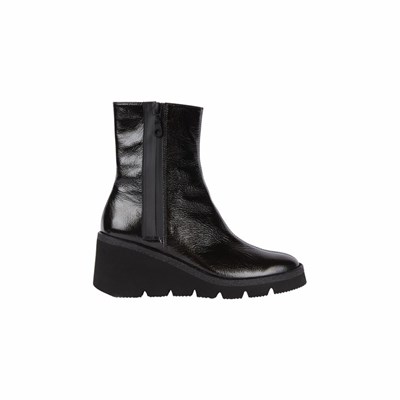 Brunate Kurzes Boot On A Wedge With Hidden Reißverschluss Pumps Damen Schwarz | CMKD81093