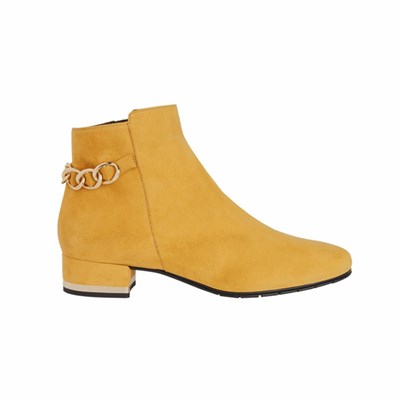 Brunate Kurzes Boot Pumps Damen Gelb | IUOJ42597
