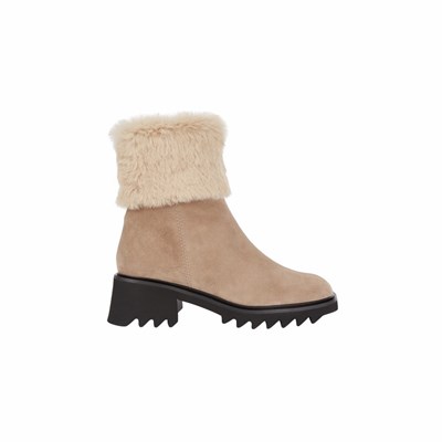 Brunate Lambskin Gefütterte Ballerinas Damen Braun | PYMB74381