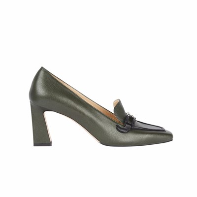Brunate Metallic Accessory Pumps Damen Braun | FPHA52716