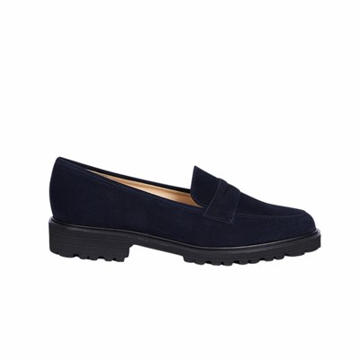 Brunate Sportliche Extra Light Loafer Ballerinas Damen Blau | JRHE20876
