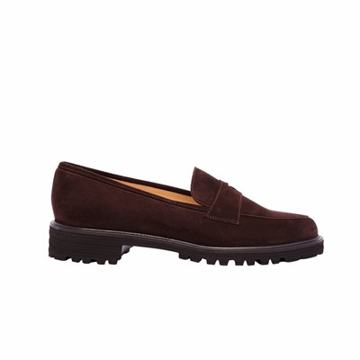Brunate Sportliche Extralight Loafer Ballerinas Damen Braun | ALYO71245