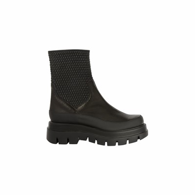 Brunate Super Light Combat Boot With Stretch Shaft Stiefeletten Damen Schwarz | AQSX68359
